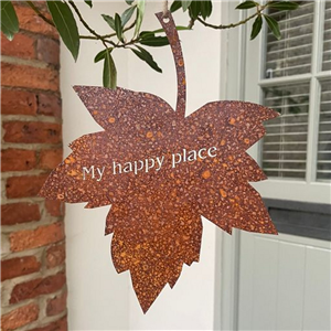 Falling Leaves My Happy Place - Rust